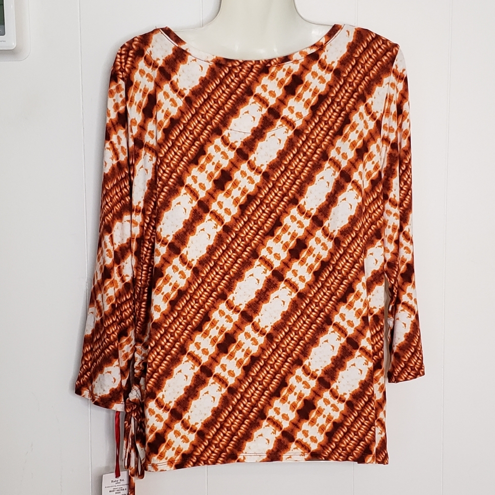 Ruby Rd NWT Top Size PXL - Picture 3 of 4